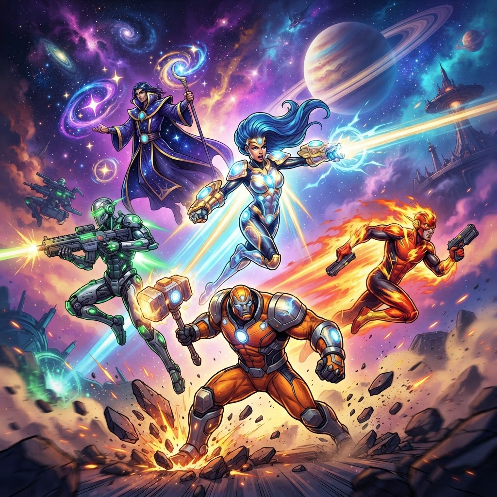 Marvel Rivals cover art