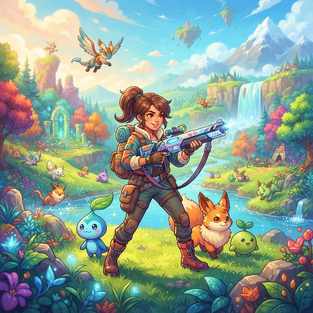 Palworld cover art